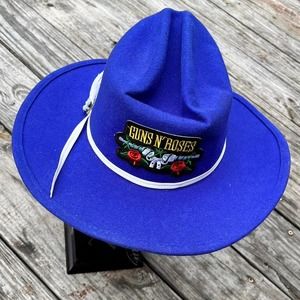 Blue guns n roses fedora